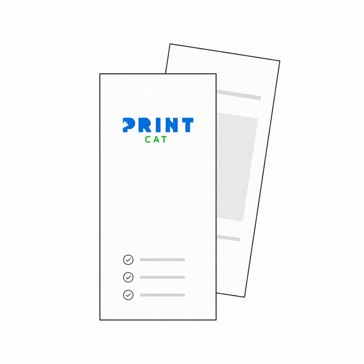 Друк єврофлаєрів у Києві в PrintCat